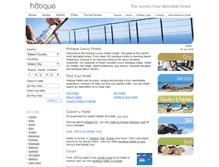 Tablet Screenshot of hotique.com